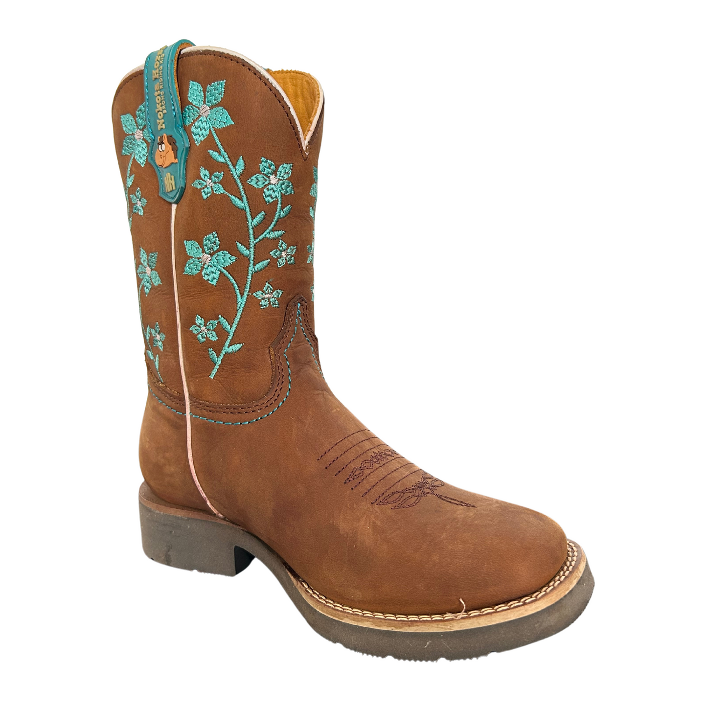 BOTA NOKOTITA JESSY 15 FLORES AZUL